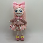ハンドメイドドールチャーム　バックチャーム　お人形