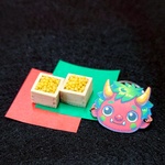 【節分】ミニチュア　小さな小さなオニ退治用の枡　（2個セット）