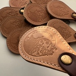 💛【限定カラー/キャメル】ラテの保護猫活動支援キーリング