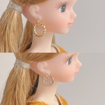 リカちゃん　ピアス2set