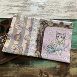 送料込　A6手帳カバー　ノート　ブックカバー　メルヘン　sale