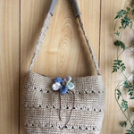 麻ひものショルダーバック