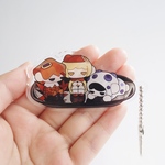 和饅頭アクリルキーホルダー