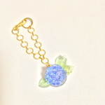 mamochin様専用〜和菓子風〜紫陽花寒天のバッグチャーム&イヤホンジャック♡