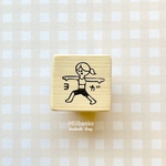 963hanko 消しゴムはんこ: ヨガ