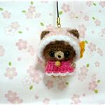 ✿あみぐるみ✿チワワちゃんストラップ♪