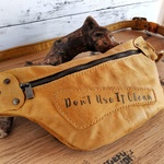 【希少！ラクダ革】ボディバッグ　キャメル