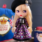 リバティプリント【ウィンザーリボン】ワンピース3点セット