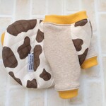 《即売品》♡胴周り42cm♡ 茶色いホルスタインのカットソー