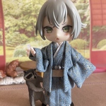 ねんどろいどどーる　男の子　着物　羽織　帯
