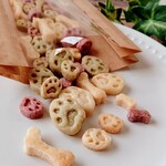 肉球と骨　チョイスするミニクッキー型　わんちゃん　ねこちゃん　おやつ　お菓子作り　製菓用　抜き型　型抜きクッキー型