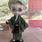ねんどろいどどーる　男の子　着物　羽織　帯
