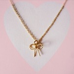 大人女子風　ribbon　necklace＊