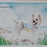 【momota140723様オーダー品】愛犬イラスト