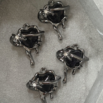 再販4}   6pcs ゴールド ビンテージテイスト チャーム パーツ 個性的