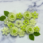 41☆お花達☆パーツ☆樹脂粘土