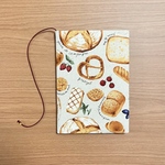  《 四六判》ブックカバー  ハンドメイド ベーカリー キナリ