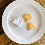 合格扇子クッキー型