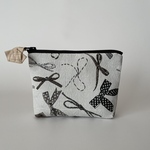 poitto16 マチ5深型 スペイン布 POUCH HAPPY BOW