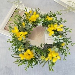 ✿. mimosa wreathミモザ 春のリース スプリングミモザ プレゼント 母の日 母の日ギフト ミモザの日 毎年飾れる