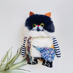 No.6857 わがままボディの猫chanぬいぐるみ