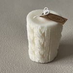 ニット柄ソイキャンドル