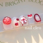 Valentine nail 🍓strawberry🍓