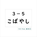 *♡【10×15cm2枚】縫い付けタイプ・ゼッケン・ホワイト・体操服
