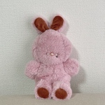 Love itちゃんぬいぐるみ　甘そうなピンクちゃん（後輩ちゃん）