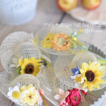 麦わら帽子miniバレッタ・バレッタ