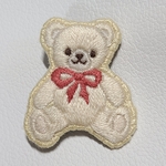 手刺繍 テディ・ベア🧸 マドンナ