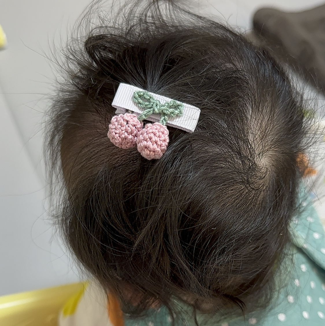 かぎ針編み さくらんぼのヘアクリップ🍒 - N_crochet | minne