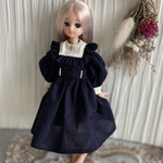 22cmドール服　一番星のワンピース