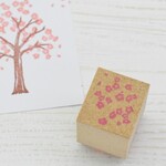 ※桜単品販売 「桜と枝のはんこ」の桜部分