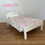 ゆー様専用  ベッド　Cタイプ30cm シングルサイズ他ミニチュア家具 ドールハウス
