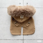 フード付き簡単ジャケット(取り外しファーはオプションです)