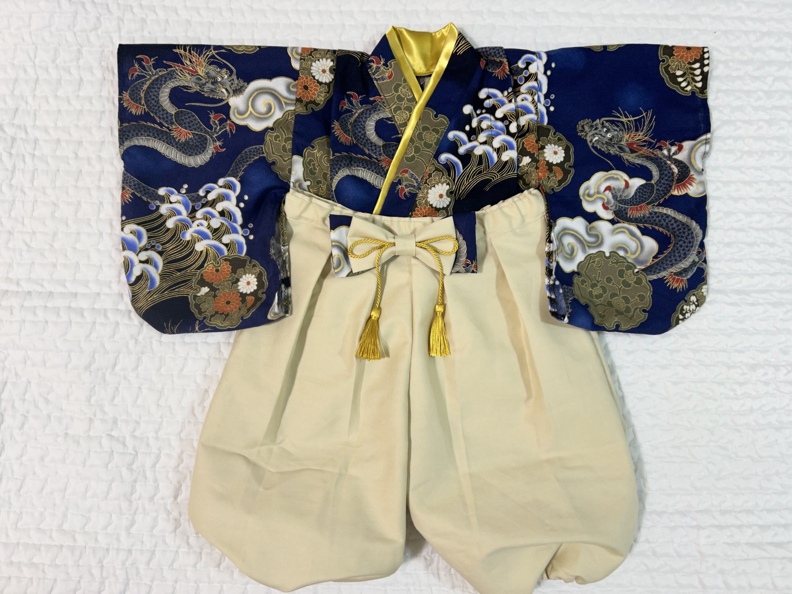 ベビー袴70〜80 お食い初め 子供の日 ひな祭り 753 お正月
