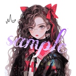 ℳ.オリジナルステッカー