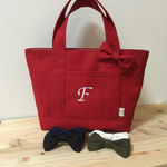 帆布 M     イニシャル入バッグ❁︎