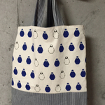 ペンギン☆ヒッコリー☆トートバッグ
