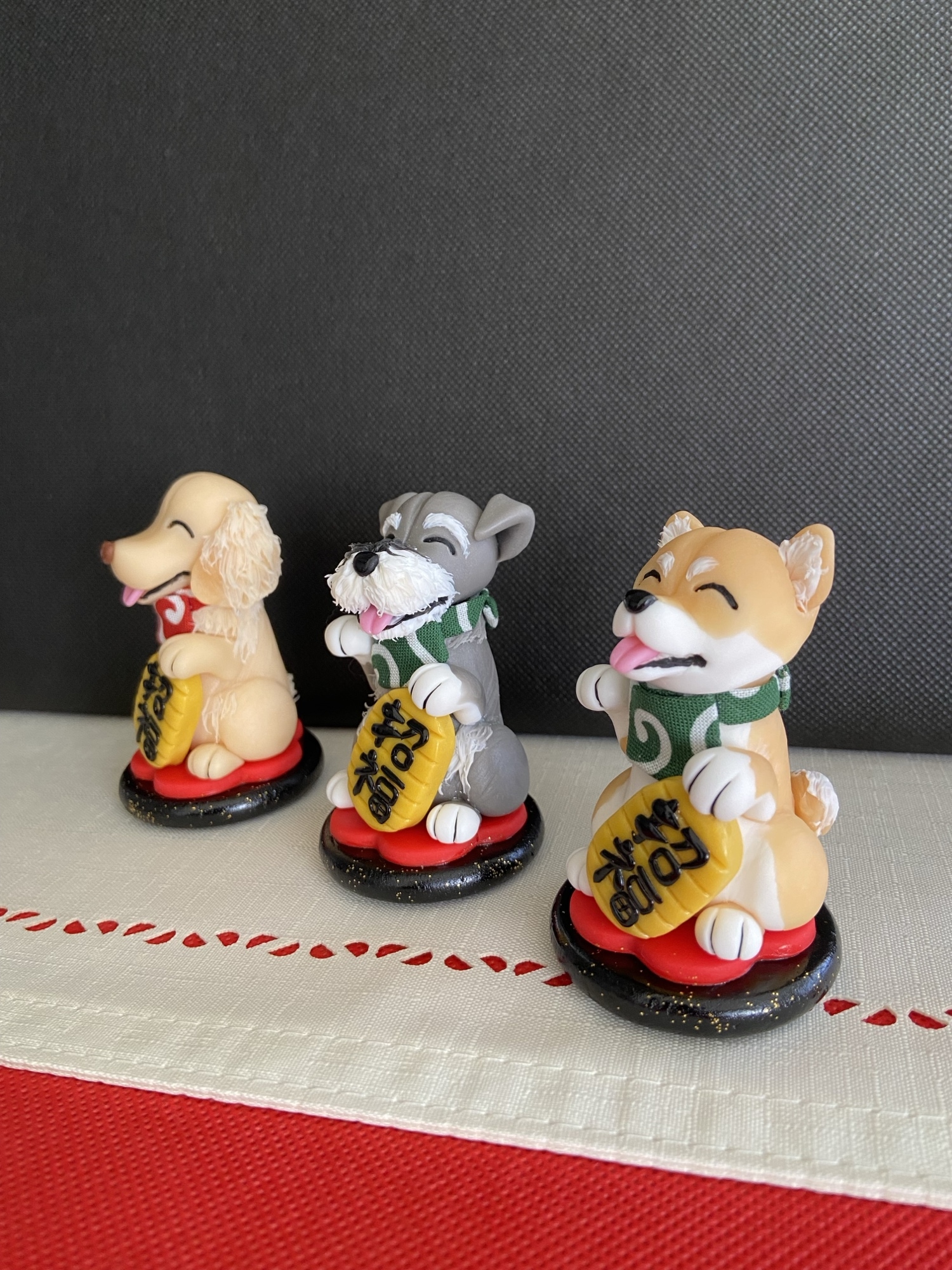 きなこ様❤ダックス シュナウザー 印鑑スタンド♡ きなこ様❤ダックス シュナウザー 印鑑スタンド♡