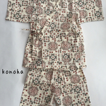 キッズ甚平☆バンダナ柄白☆オーダー品