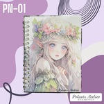 【PN-01】妖精のほほえみ 　A6ノート（罫線あり）
