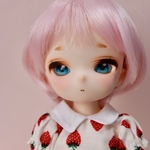 ●メイクカスタム　IMOMO DOLL  GURUヘッド クリーム（ヘッド＋おまけレジンアイのみ）