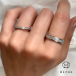 つけっばなし！ＯＫ♪金属アレルギー対応　316L サージカルステンレス うる艶 4mm幅 リング 指輪