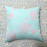 新作☆スターフィッシュ×サンゴのクッションカバー