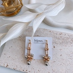 flower【クリアベージュ】◎ピアス、イヤリング