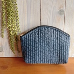 イニシャル刺繍♪ヌビ　ポーチ　イブル　コスメポーチ