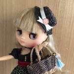 ☆受注製作☆ミディブライス用☆麦わら帽子☆カンカン帽子