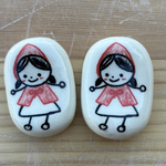 箸置き2個セット（女の子）